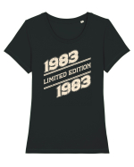 Vintage 1983 BC Limited edition Tricou mânecă scurtă guler larg fitted Damă Expresser