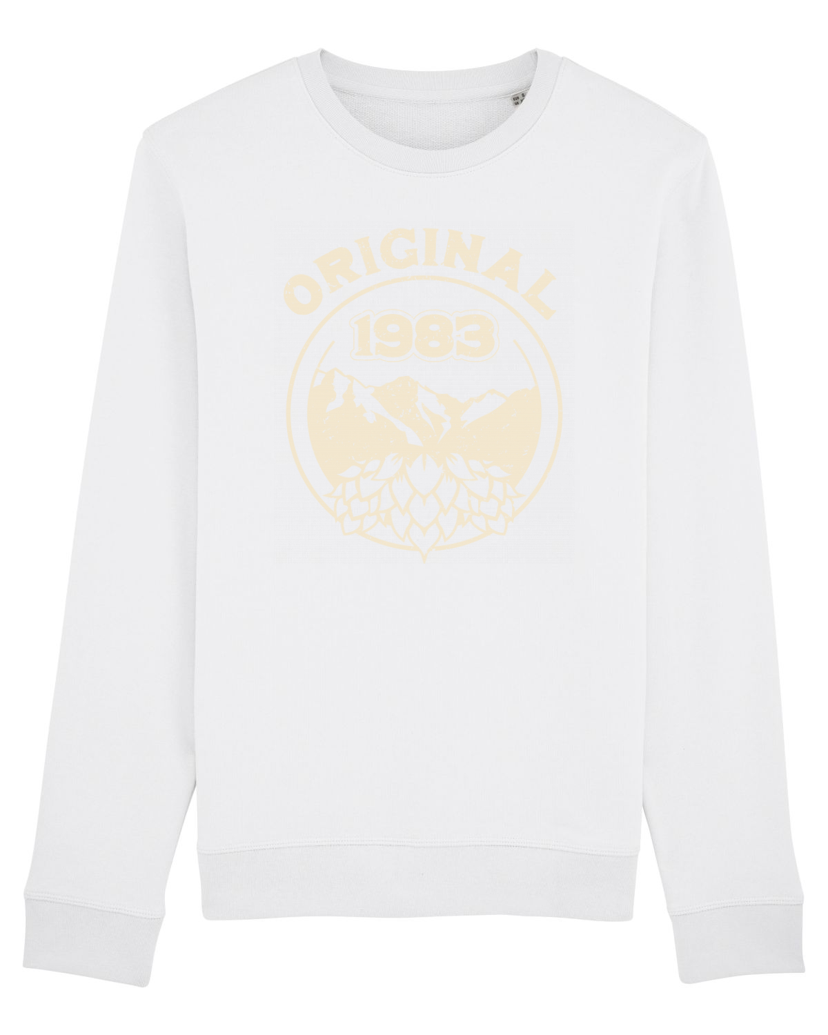 Bluză mânecă lungă Unisex Rise White