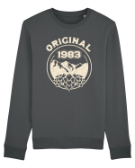 Vintage 1983 BC Original Bluză mânecă lungă Unisex Rise
