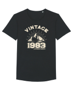 Vintage 1983 BC limited edition Tricou mânecă scurtă guler larg Bărbat Skater