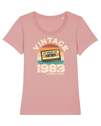 Vintage 1983 Retro sunset casette Canyon Pink