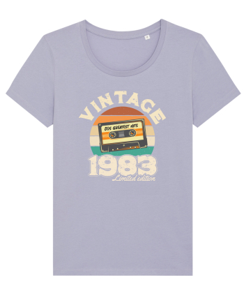 Vintage 1983 Retro sunset casette Lavender