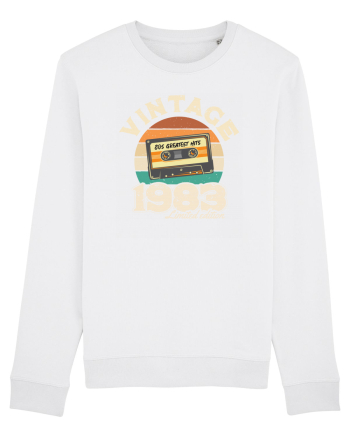 Vintage 1983 Retro sunset casette White