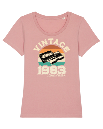 Vintage 1983 Retro sunset videotape Canyon Pink