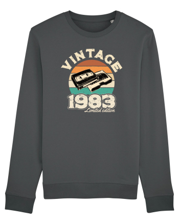 Vintage 1983 Retro sunset videotape Anthracite