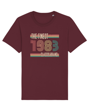 Vintage 1983 ST The finest classic brand Burgundy