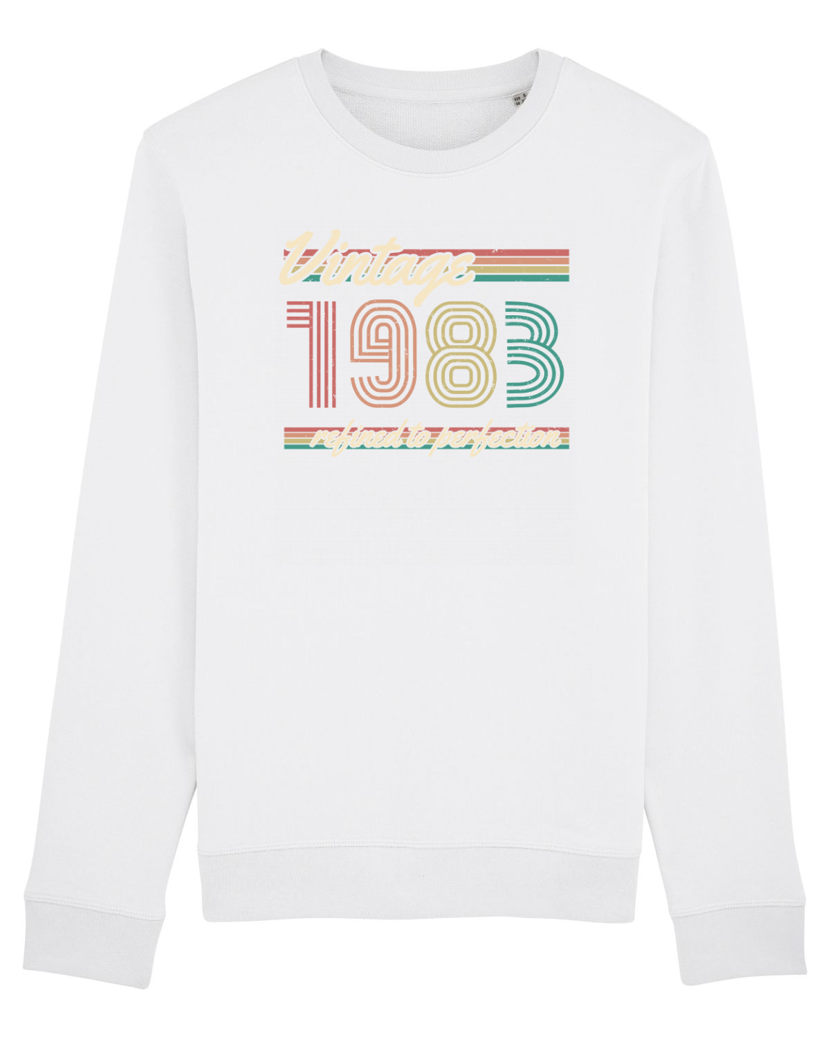 Bluză mânecă lungă Unisex Rise White