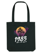 Synthwave 1983 SW born into legend Sacoșă textilă