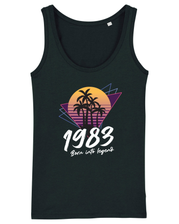 Synthwave 1983 SW born into legend Black