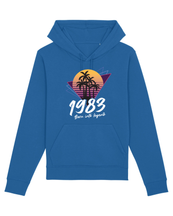 Synthwave 1983 SW born into legend Royal Blue