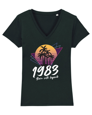 Synthwave 1983 SW born into legend Black