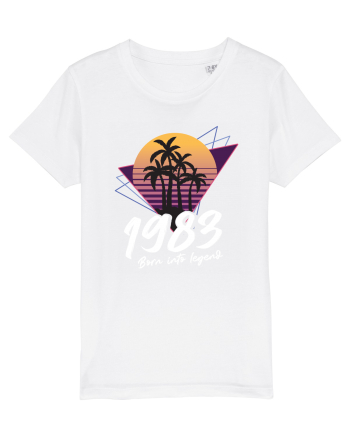 Synthwave 1983 SW born into legend White
