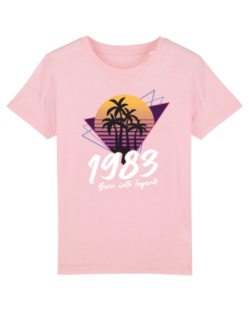 Synthwave 1983 SW born into legend Cotton Pink