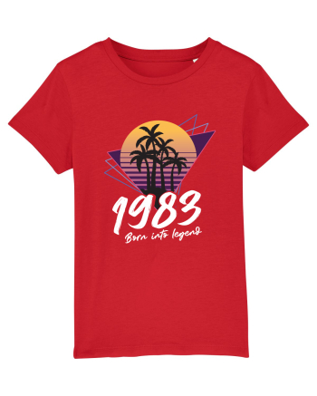Synthwave 1983 SW born into legend Red