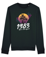 Synthwave 1983 SW born into legend Bluză mânecă lungă Unisex Rise