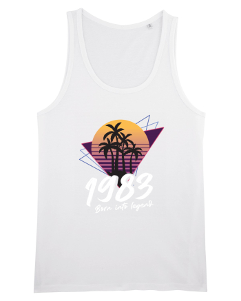 Synthwave 1983 SW born into legend White