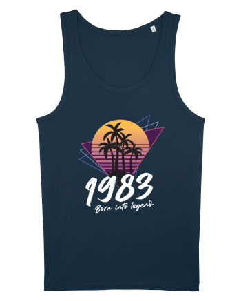 Synthwave 1983 SW born into legend Navy
