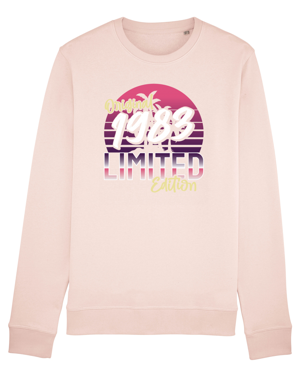 Bluză mânecă lungă Unisex Rise Candy Pink