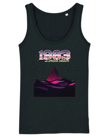 Synthwave 1983 SW pyramid limited edition Black