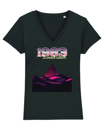 Synthwave 1983 SW pyramid limited edition Black