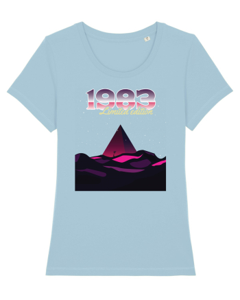 Synthwave 1983 SW pyramid limited edition Sky Blue