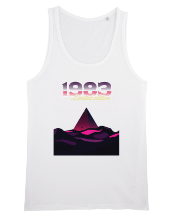 Synthwave 1983 SW pyramid limited edition White