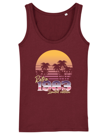Synthwave 1983 SW retro limited edition Burgundy