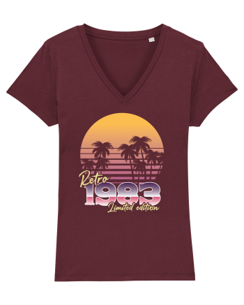 Synthwave 1983 SW retro limited edition Burgundy