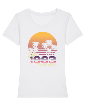 Synthwave 1983 SW retro limited edition White