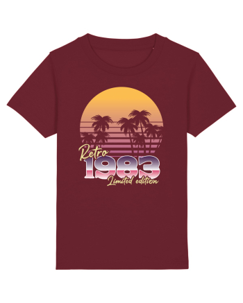 Synthwave 1983 SW retro limited edition Burgundy