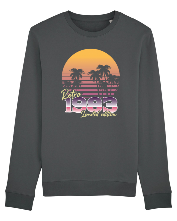 Synthwave 1983 SW retro limited edition Anthracite