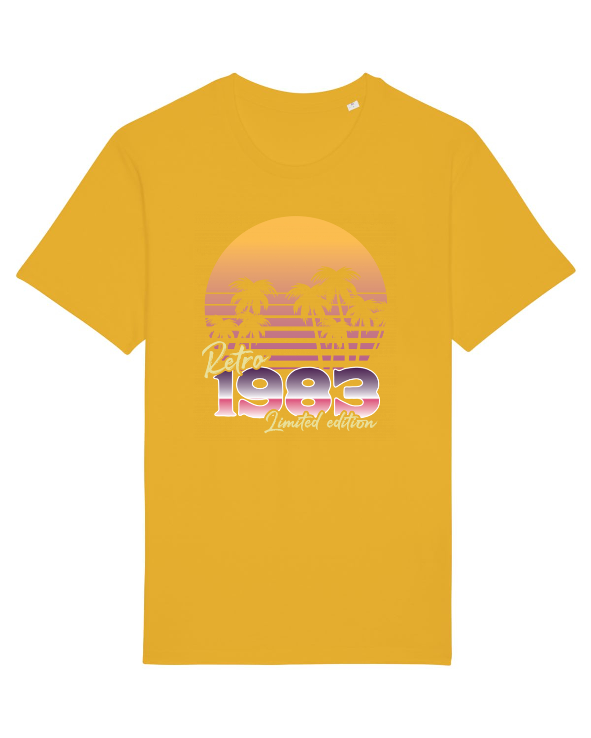 Tricou mânecă scurtă Unisex Rocker Spectra Yellow