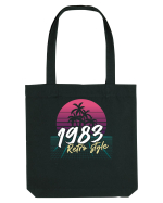 Synthwave 1983 SW retro style Sacoșă textilă