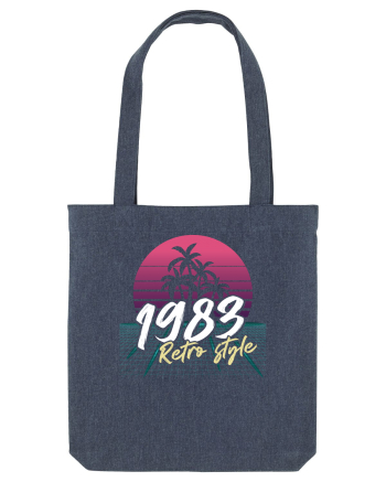 Synthwave 1983 SW retro style Midnight Blue