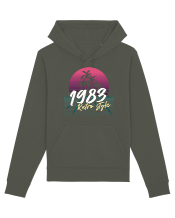 Synthwave 1983 SW retro style Khaki