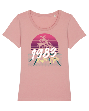 Synthwave 1983 SW retro style Canyon Pink