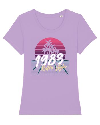 Synthwave 1983 SW retro style Lavender Dawn