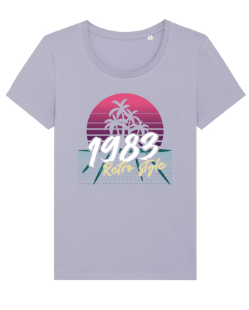 Synthwave 1983 SW retro style Lavender