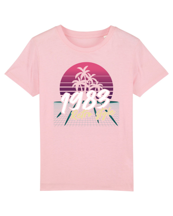 Synthwave 1983 SW retro style Cotton Pink