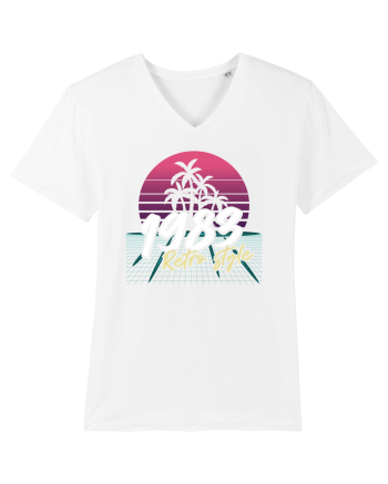 Synthwave 1983 SW retro style White