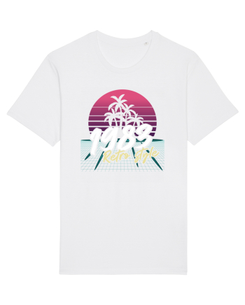 Synthwave 1983 SW retro style White