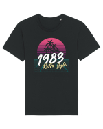 Synthwave 1983 SW retro style Tricou mânecă scurtă Unisex Rocker