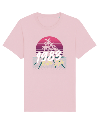 Synthwave 1983 SW retro style Cotton Pink