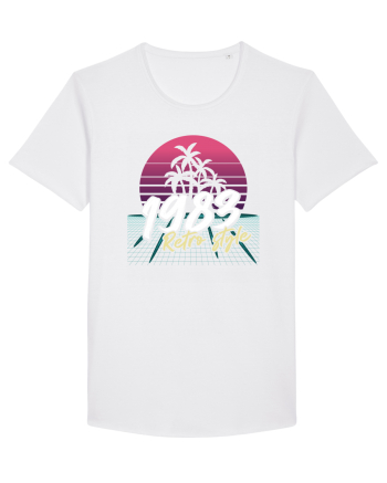 Synthwave 1983 SW retro style White