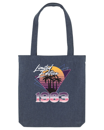 Synthwave 1983 SW triangles limited edition Midnight Blue