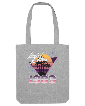 Synthwave 1983 SW triangles limited edition Heather Grey