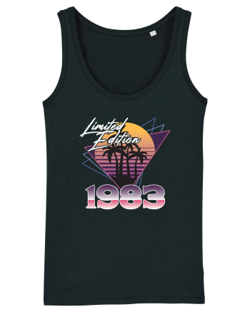 Synthwave 1983 SW triangles limited edition Black