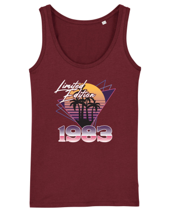 Synthwave 1983 SW triangles limited edition Burgundy