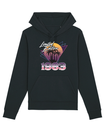 Synthwave 1983 SW triangles limited edition Black