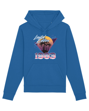 Synthwave 1983 SW triangles limited edition Royal Blue